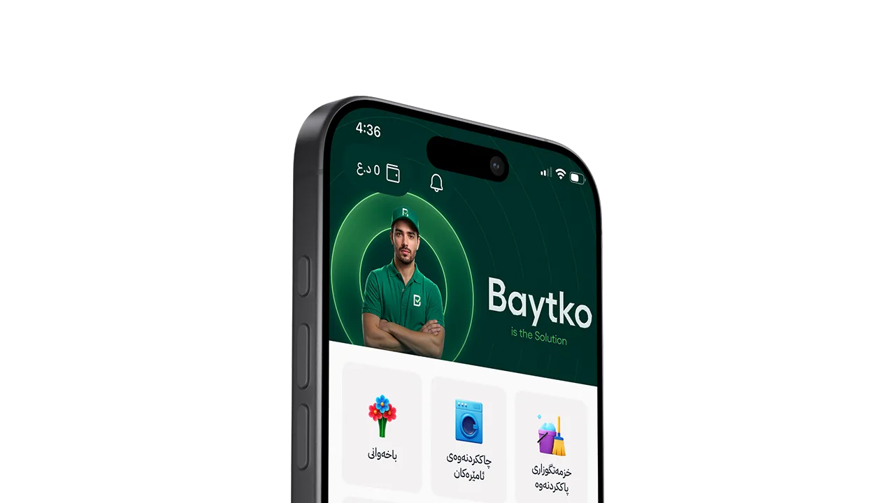 The Baytko app shown on the App Store on an iPhone